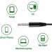 Earphones XINLIANG Wired Earbuds with Microphone &amp; Volume Control in-Ear Headphones with Magnetic, Bass Driven 3.5 mm Earbuds for iOS and Android Smartphones, Laptops, MP3, Gaming, Walkman (Black)
