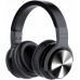 Tapela E7 Pro Wireless Active Noise Cancelling Headphones, Over Ear Bluetooth Headphones with Microphone/Deep Bass, Comfortable Protein Ear Cups, 28H Playtime for Travel, Home Office - Titanium Black