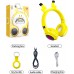 Kids Wireless Headphones, Boys Bluetooth Headset Adjustable Headband with Mic, Stereo Sound Childrens Bluetooth Headphones Over Ear for School Home, Travel (3.5mm Jack Audio Cable Included) (Pink)