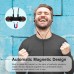 USB C Headphones, ACAGET Wired Magnetic Earbuds for Samsung S21 Type C Noise Cancelling Earphone HiFi Stereo USB C Headset for Samsung Galaxy S21 Ultra Z Flip3 Fold3 S20 FE Note 20 Oneplus 9 8 Pixel 5