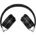 Delton Chroma Wired Headphones with Microphone, Wired On-Ear Headphones with in-Line Mic - 3.5MM Jack, Foldable, Lightweight for iOS and Android Smartphones, Laptops, PC, MP3 (Chroma Rose Gold)