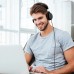 Delton Chroma Wired Headphones with Microphone, Wired On-Ear Headphones with in-Line Mic - 3.5MM Jack, Foldable, Lightweight for iOS and Android Smartphones, Laptops, PC, MP3 (Chroma Rose Gold)