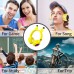 Kids Wireless Headphones, Boys Bluetooth Headset Adjustable Headband with Mic, Stereo Sound Childrens Bluetooth Headphones Over Ear for School Home, Travel (3.5mm Jack Audio Cable Included) (Pink)